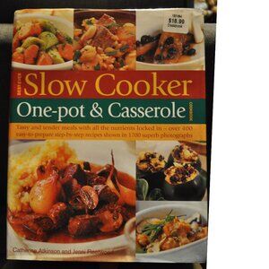 Best-Ever Slow Cooker One-Pot & Casserole Cookbook 2005 hard cover book (88)